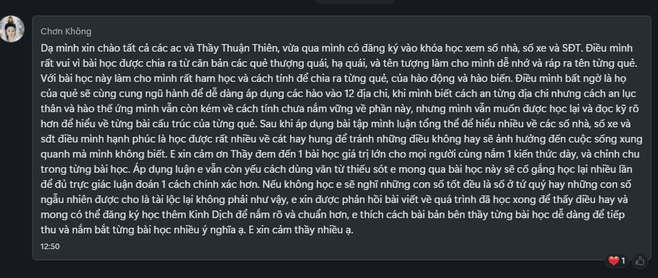 Feedback học viên 7